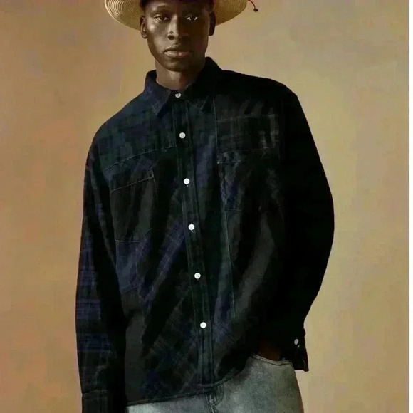 Kith Patchwork Berkeley Buttondown Shirt - Picture 4 of 5